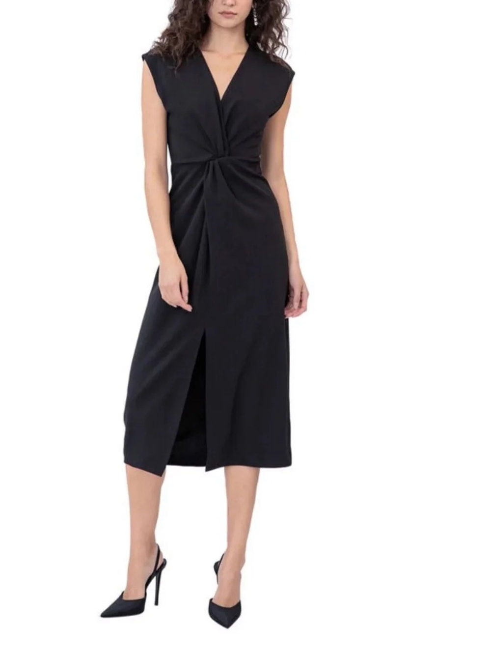 NEW The Damien Dress Black - Tanya Taylor
